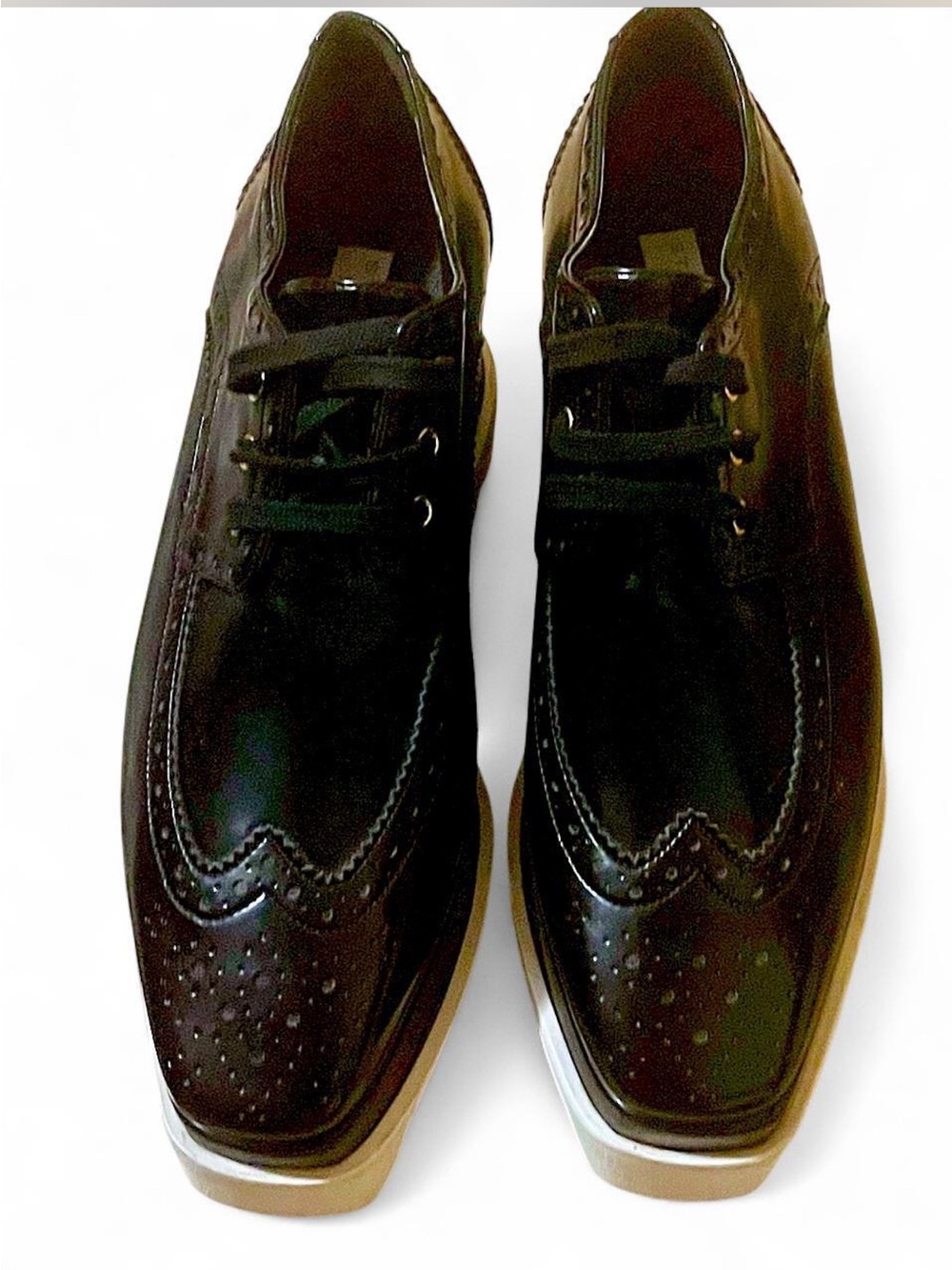 Stella McCartney Elyse Platform Oxfords Black - Size 35 (US 5 / 5.5)